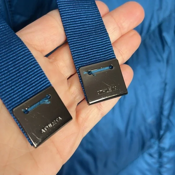 Athleta Banner Peak Down Jacket | Blue | Women’s Small - Picture 4 of 9